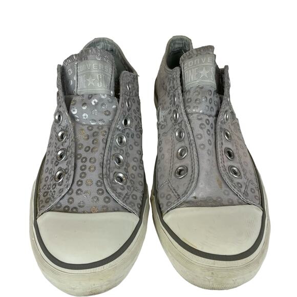 Women’s Gray Converse One Star Size 7.5 - Picture 1 of 7